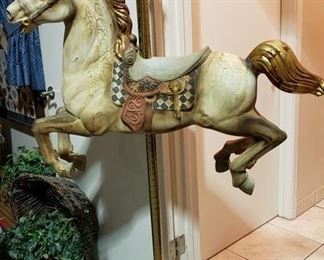 Carousel Horse by Edie C Stockstill