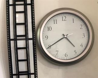 Film Frames, Wall Clock
