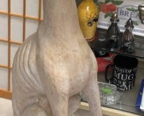 MCM Large Dog Statue