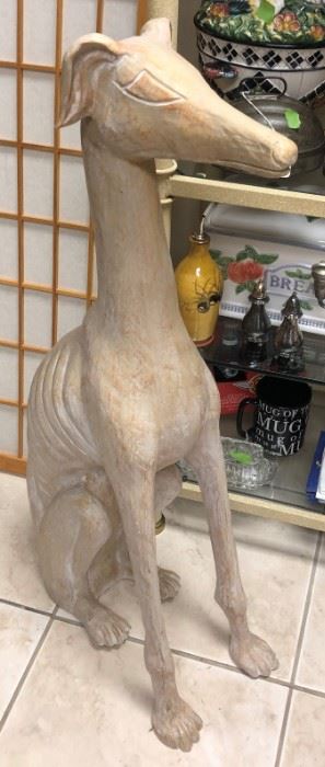 MCM Large Dog Statue