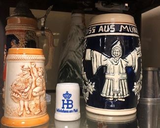 German Steins, Mugs