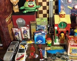 Bobbleheads, Cars, Games
