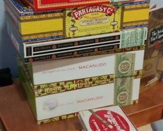 Cool old cigar boxes