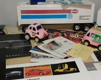 Lots of VW literature and collectibles