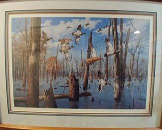 Ducks Unlimited framed art - several to choose from