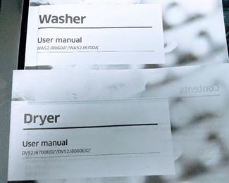 washer and dryer 