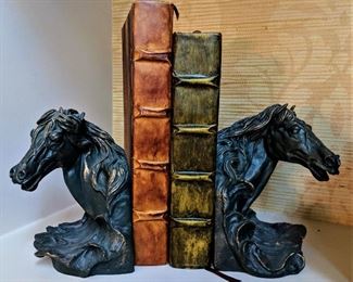 horse bookends