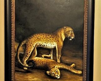 cheetah art safari