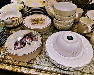 plates dishes sets dinnerware 