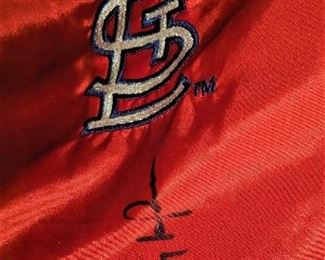 Signed Mike Matheny autographed signed sports memorabilia 