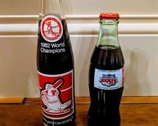 STL Cardinals cola bottles