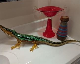 Murano Glass Alligator Rare $1500... HALF OFF TODAY ONLY!