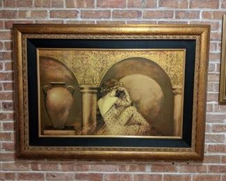 Csabu Markus, giant 24k gold embellished numbered and signed. Goes to auction for $1200 - $2500