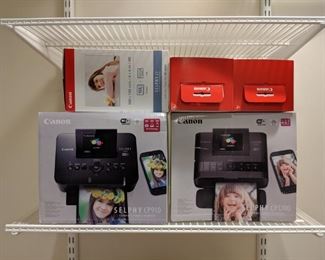 Canon sublimation printers and packs.