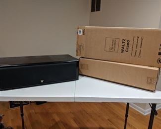 Vienna Acoustics Waltz Grand and Maestro speakers