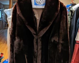 Vintage Sherling Fur Coat. 1960s mint condition.