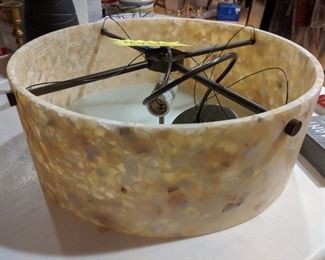 Marble Chip Light Fixture