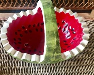 Watermelon Glass Tabletop Decor