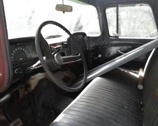 1963 Chevy Truck 6 CYL / 3 Speed on Column, 8 Ft Bed - Interior