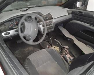 2004 Chrysler Sebring Convertible - Interior