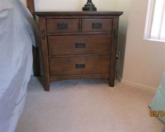 Mission style nite stands (2)