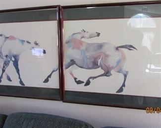 Painted Ponies by Carol Griggs brought over from Portland