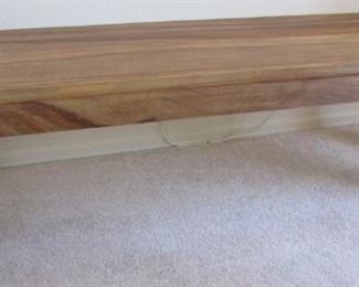 Sheesha wood bench