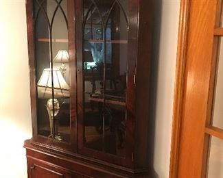 Beautiful corner cabinet/display unit