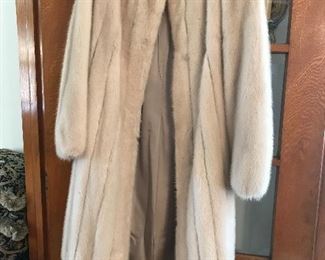 Full length mink coat
