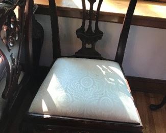 Example of table chair (armless)