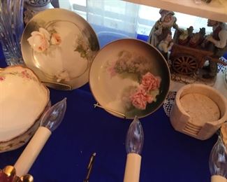 Handpainted RS Prussian & Germany plates