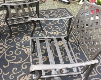 chairs-outdoor carpet
