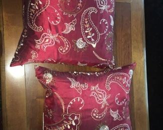 Throw pillows