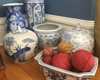 Blue/White Ceramics