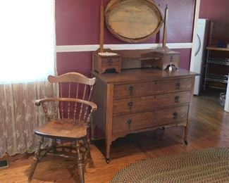 Nichols & Stone Maple Windsor Chair