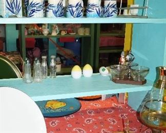 pottery, platters, serving accessories