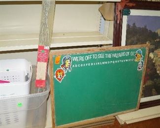 chalk board, wall decor
