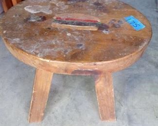 WOOD STOOL