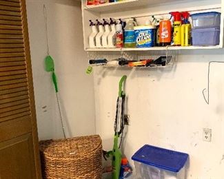 Cleaning supplies of all sorts