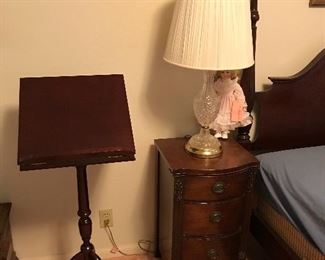 Nightstand is sold Music stand is still available
