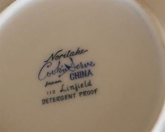 vintage noritake -linfield set -rare find on this pattern