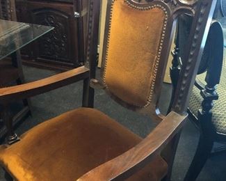 chair from vintage dining room set