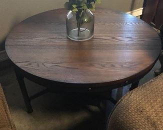 round coffee table -have 2 smaller matching tables