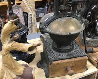 antique Peugeot coffee grinder