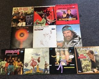 Sample of assorted LPs