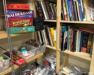 books and board games