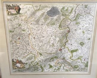 old European map