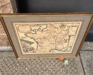 Antique European map