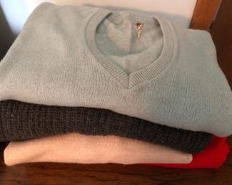 Vintage wool sweaters