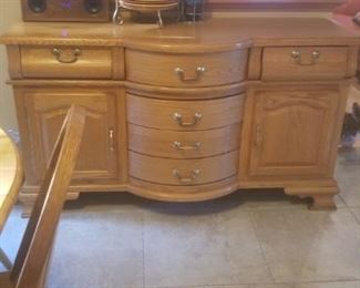 Breakfront piece that matches kitchen table